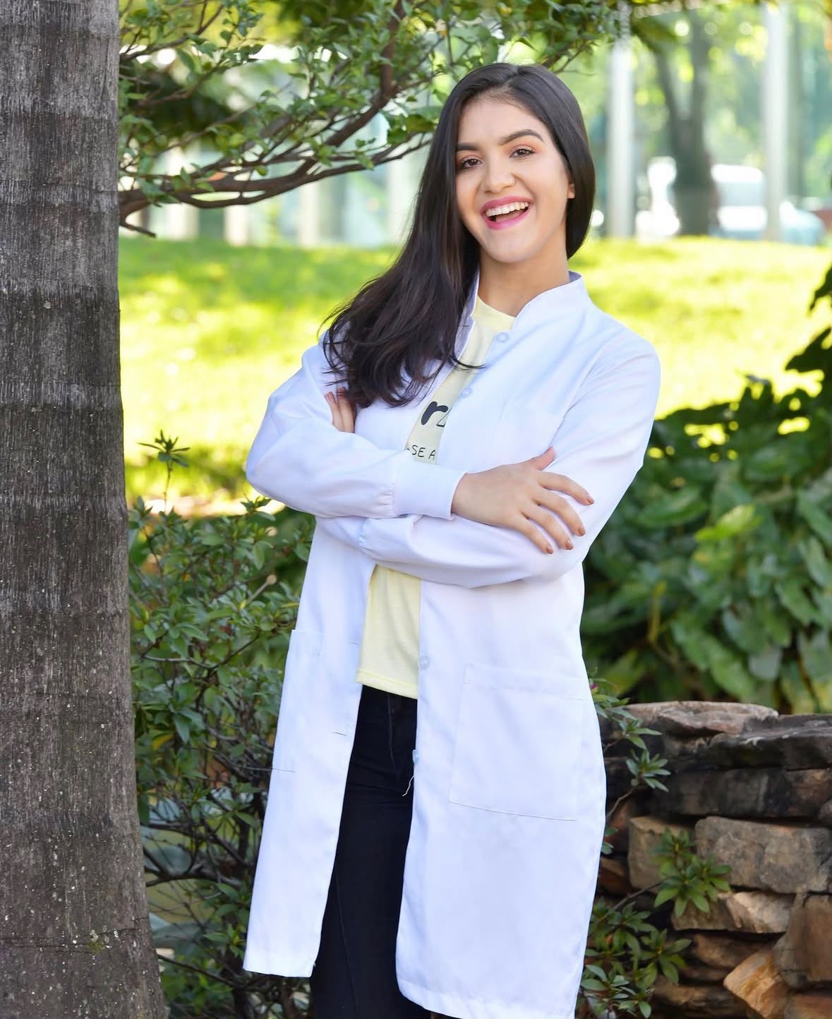Dra. Vitória Andrade, fisioterapeuta respiratória